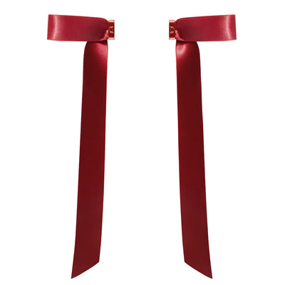 Dovely Bow - Burgundy