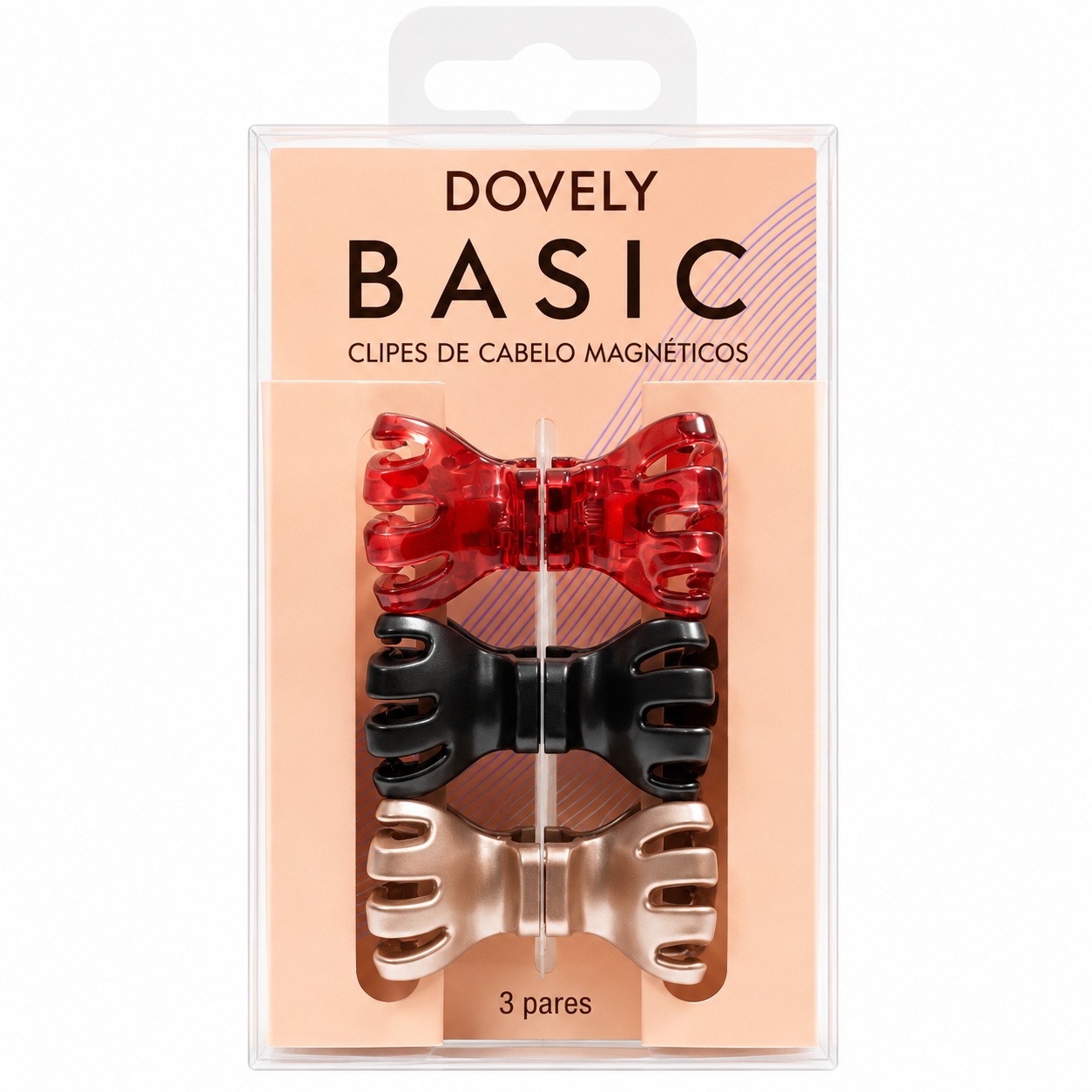 Dovely Basic - Conjunto Rosé - 3 Peças