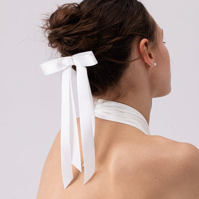 Dovely Bow -  Branco Pérola