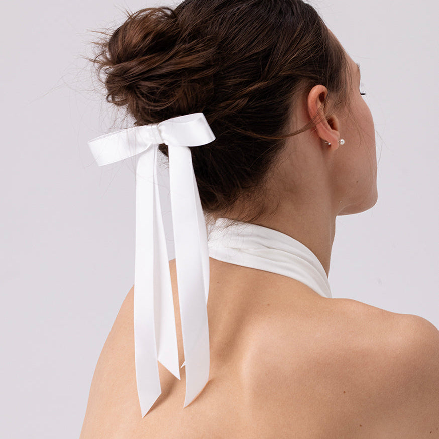 Dovely Bow -  Branco Pérola