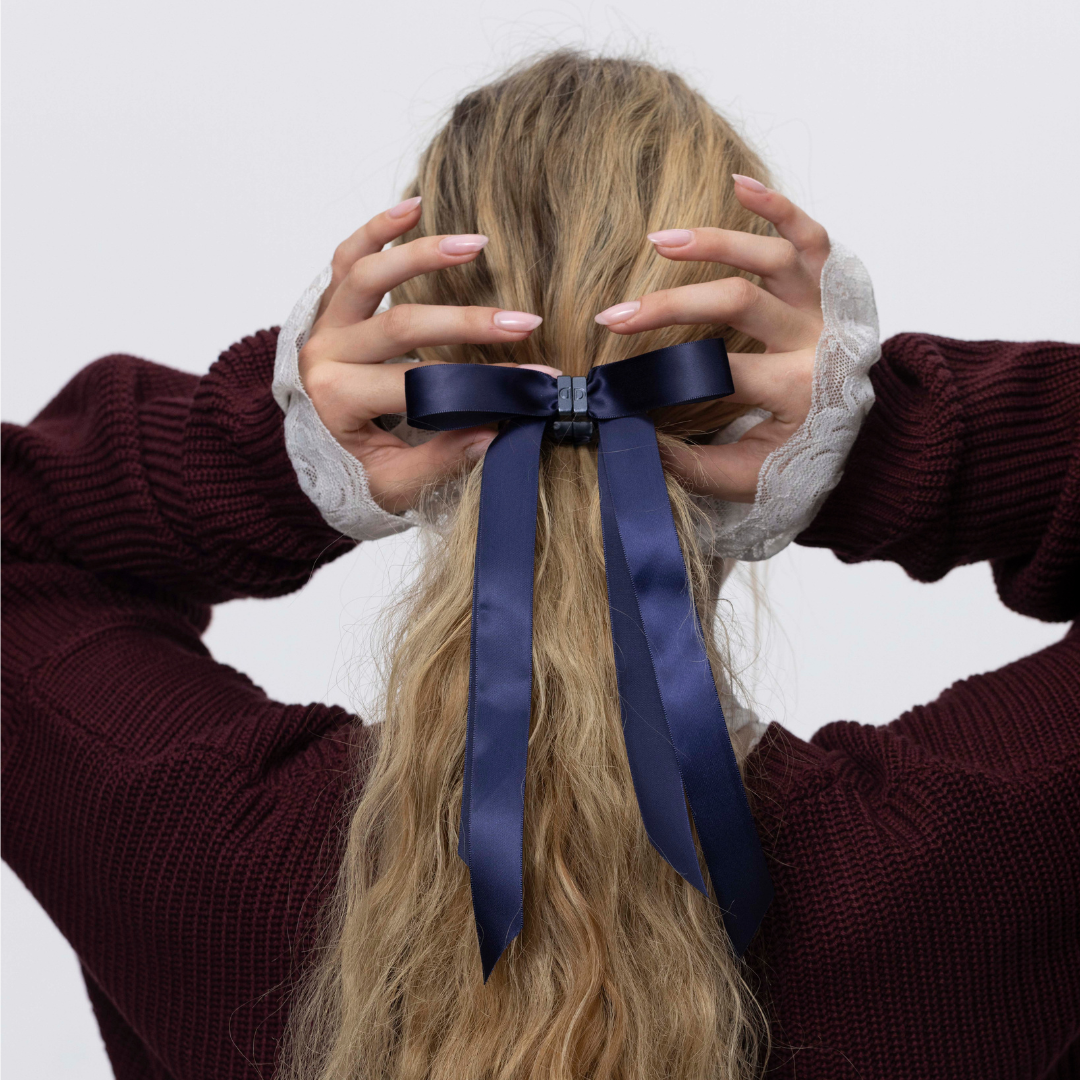 Dovely Bow - Marinho