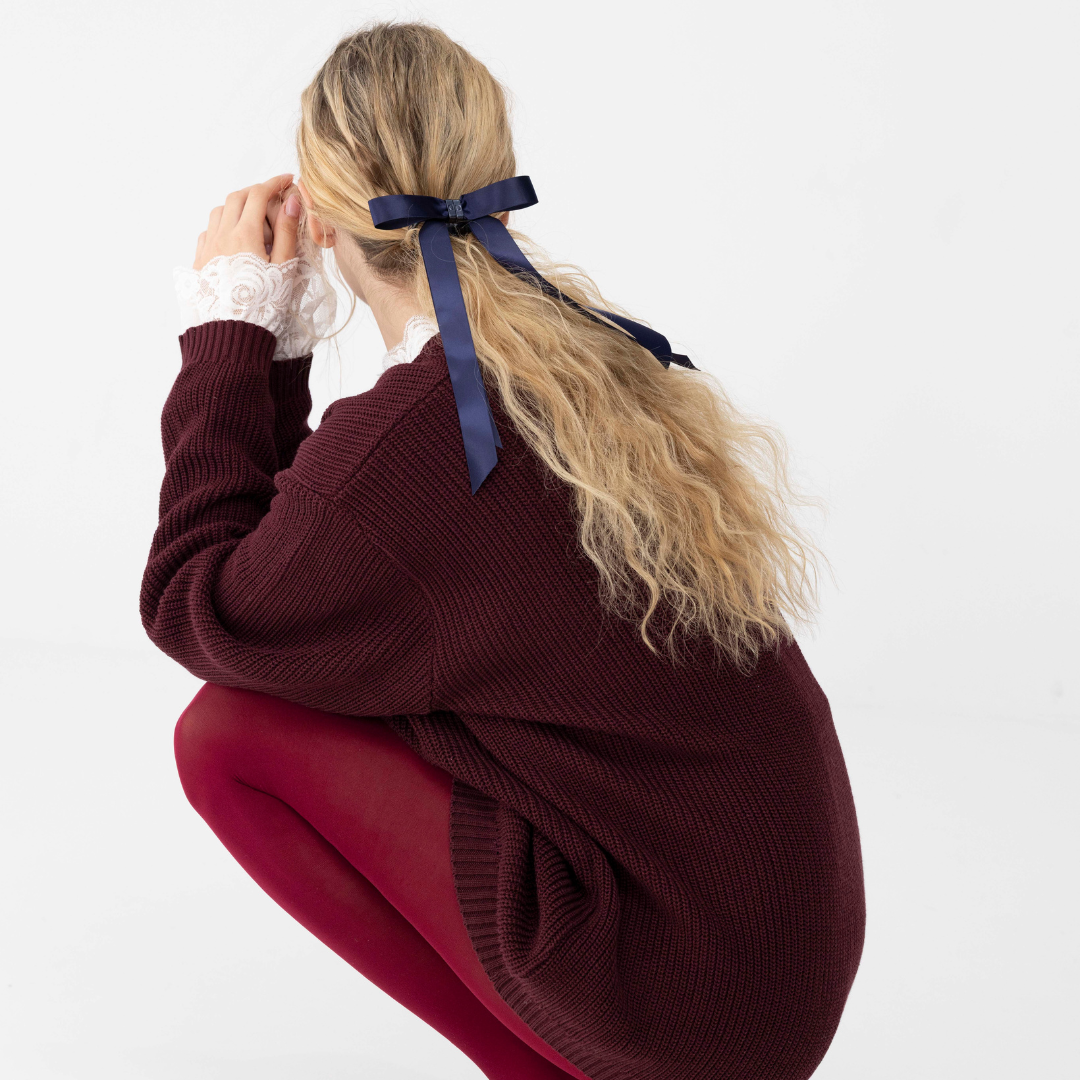 Dovely Bow - Marinho